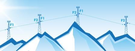 front to back microwave backhaul